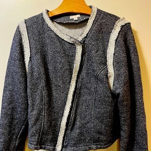 Old Navy blue/white sweatshirt- xl